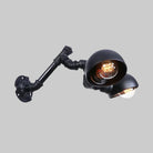 Embrace Industrial Charm: The Vintage Bowl Shade Wall Sconce