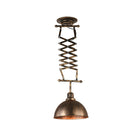 Enhance Your Clothing Store With Industrial Charm: The Bronze Bowl Drop Lamp Extendable Arm