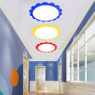 Blooming Beauty: Cartoon Flower Led Ceiling Light