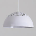 Delilah Modern Dome Pendant Lamp: A Touch Of Industrial Chic