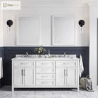 Vintage Industrial 2 - Light Bathroom Vanity Light Fixtures - Matte Black Metal And Glass Sconces