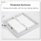 20W Led Flat Panel Light - Square Ceiling Lamp 300X300Mm Cold White Indoor Lighting Ac175 - 265V