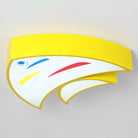 Melody Friendly Fish - Dimmable Led Ceiling Light Yellow / White