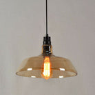 Madison Industrial Pendant: Vintage Charm In Multiple Colors (Clear Amber