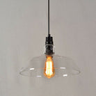 Madison Industrial Pendant: Vintage Charm In Multiple Colors (Clear Amber