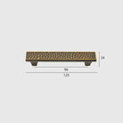 24K Gold and Hammered Brass Furniture Handles – Textured Cabinet Knobs and Pulls in Antique Silver and Old-Silver
