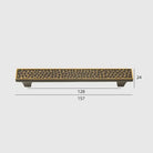 24K Gold and Hammered Brass Furniture Handles – Textured Cabinet Knobs and Pulls in Antique Silver and Old-Silver