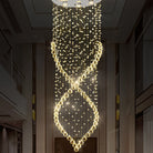 Mckenna Modern 6 - Light Nickel & Crystal Flushmount Ceiling Light