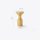 2pcs Simple Brass Wall Hooks – Gold Coat Key and Bag Holders for Home Storage A13 wall Hook