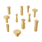 2pcs Simple Brass Wall Hooks – Gold Coat Key and Bag Holders for Home Storage wall Hook