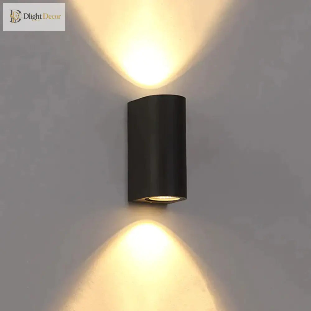 Déborah’s 3W/6W Led Aluminum Wall Lamp - Modern Square Outdoor Waterproof Sconce Bl22 Lamps