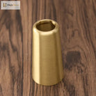 4pcs Brass Furniture Leg Covers – Chair Cups and Cabinet Tube Protectors for Tables Sofas and Wardrobes (62/85mm)