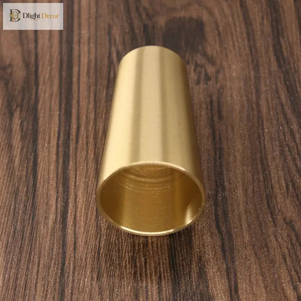4pcs Brass Furniture Leg Covers – Chair Cups and Cabinet Tube Protectors for Tables Sofas and Wardrobes (62/85mm)