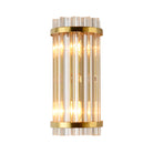 Evelyn - Exquisite 2 - Light Crystal Wall Sconce In Gold Finish