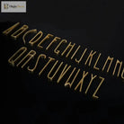 5mm Brass Letters – DIY Wall Decorative Name Signs for Business Shops and Doors Brass Letters