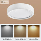 90 - 250V Led Ceiling Light - Choose From 5W Or 10W Surface Mounted Downlight For Stylish Indoor