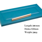 6pcs Solid Brass Cabinet Handles and Knobs – European Wardrobe Pulls and Drawer Bars L200mm Hole 160mm Pulls