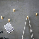 Gold Brass Wall Hook – Towel and Clothes Hanger for Bathroom and Bedroom Storage wall Hook