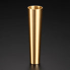 High Brass Cabinet Leg Covers – Gold Chair Cups and Table Feet Protectors for Furniture Cabinet Legs