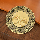 Chinese Antique Brass Cabinet Handles – Retro Door Pulls for Wardrobes Bookcases and Shoe Cabinets (110mm-240mm) Handles