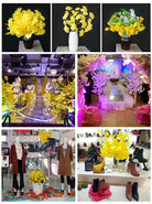 Dlight Decor Ginkgo Branches for Elegant Floral Styling