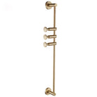 European Brass Wall Hook – 60cm Towel and Cloth Hanger for Bedroom and Washroom Storage 3-hooks wall Hook