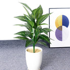Dlight Decor 76cm Tropical Magnolia Palm Branch with 26 Leaves