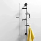 European Brass Wall Hook – 60cm Towel and Cloth Hanger for Bedroom and Washroom Storage 4-hooks 1 wall Hook