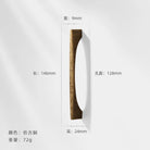 Antique Bronze Wardrobe Door Handles – Zinc Alloy Cabinet Pulls and Drawer Knobs 2042-128mm Handles