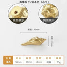 Luxury Brass Solid Handle Pure Copper Animal Shape High-grade Gold Wardrobe Dresser Drawer Cabinet Pulls Furniture