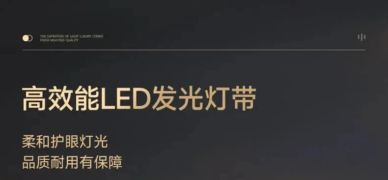 Dlight Decor Nordic Silent LED Wall Clock Light Wall Art