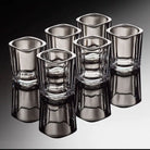 Dlight Decor 6pc Small White Wine & Spirits Glass Set 70ml / 6pcs Cocktail Glasses