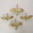 Wild Goose Brass Cabinet Handles - Nordic Copper Drawer Pulls for Wardrobes and Kitchen Cupboards Handles