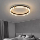 Modern Minimalist Led Bedroom Ceiling Lamp - Round Lights With Remote Control For Home Indoor