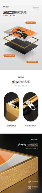 Dlight Decor Ceramic Art Wall Lamp for Interiors Wall Art