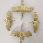 Wild Goose Brass Cabinet Handles - Nordic Copper Drawer Pulls for Wardrobes and Kitchen Cupboards Handles