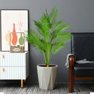 Dlight Decor 120cm Tall Palm Tree Branch with Coconut Leaves for Home and Office Decor