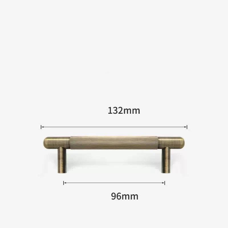 Bronze Cabinet Handles – Antique Furniture Pulls for Wardrobe Vintage Drawer and Cupboard 132mm Handles