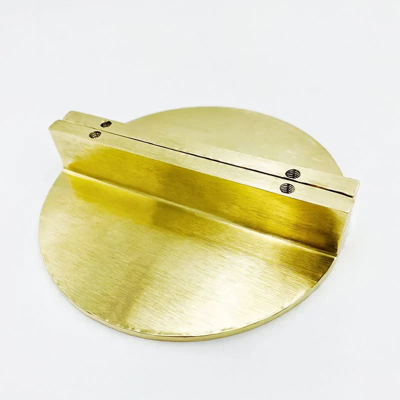 1 Pair Handmade Hammered Brass Round Knobs – Cabinet Wardrobe and Drawer Pulls 1 pair Door Pull