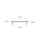 Gold Chrome Polished Gold Spiral Deco Furniture Handles – Modern Kitchen Cabinet and Wardrobe Pulls 9020-C127 Handles