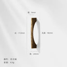 Antique Bronze Wardrobe Door Handles – Zinc Alloy Cabinet Pulls and Drawer Knobs 2042-96mm Handles