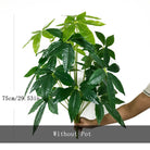 Dlight Decor Monstera Tree for Lush Indoor Outdoor Vibe 75cm 24 Leaves