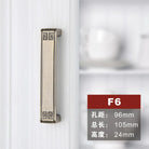 Antique Bronze Cabinet Knobs and Handles – Vintage Furniture Hardware F6 96mm Handles