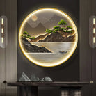 Dlight Decor Luxury Glow Round Wall Light for Interiors Wall Art