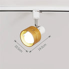 1PC LED Track Light - Sleek and Versatile Lighting Solution Solid Wooden / 9W Warm White ceiling light
