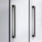 American Zinc Alloy Cabinet Handles - Solid Drawer Knobs for Wardrobes Closets and Furniture Handles