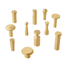 2pcs Simple Brass Wall Hooks – Gold Coat Key and Bag Holders for Home Storage wall Hook