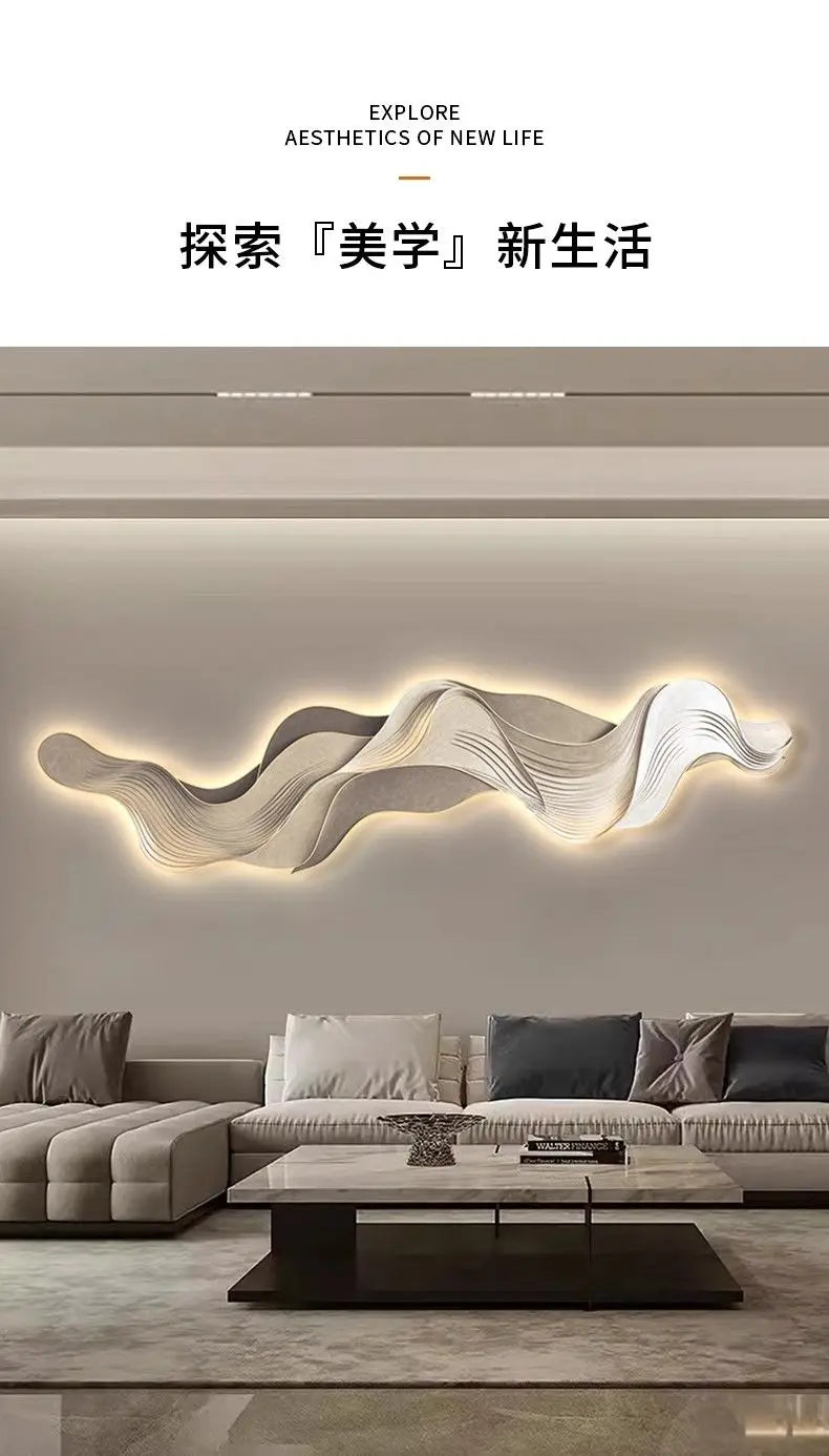 Dlight Decor Mountain LED Wall Art Light Panel Wall Art