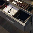 Modern Minimalist Pearl Black Cabinet Handles – European Style Wardrobe and Drawer Pulls Handles