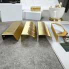 Leaf Shape Brass Handles – Hidden Knobs for Furniture Drawer Dresser and Wardrobe Knob